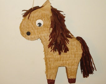 Horse Pinata.  Pony Pinata. Farm Animal pinata. large pinata.