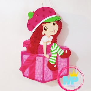 Strawberry Shortcake Pinata. 25&quot; large pinata