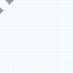 US Letter size with 1x1 mm square Ruled Paper / Graph Paper with darker lines at every 1cm (Unlimited)