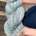 Mountain Snow Handspun Fingering Weight Yarn