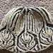 Yellow and Grey Brioche double knit Hat