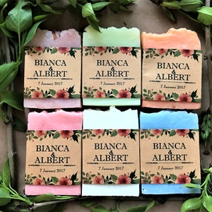 mini wedding favor soaps, soap, wedding soap,party, from my shower to yours,  soap favors, greenery wedding, wedding favors, shower favors