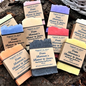 Mini soap, Rustic wedding, Wedding mini Soap Favors, Craft, Mini favors, From my shower to yours, Floral wedding, Bridal Shower, Baby Shower