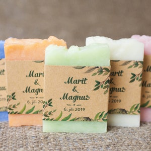 Soap mini favors Greenery wedding favors soap favors Rose favors From my shower to yours Baby shower favors Rustic wedding favors image 7