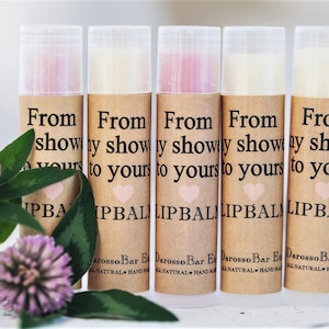 25Lip Balm Wedding favor,Custom Lip Balm,Custom Chapstick,Bridal shower favors, Custom Favors, Rustic Wedding,Mini wedding favors,lipbalm