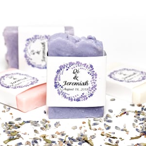 Hochzeitsseife, Hochzeitsseife, Lavendelhochzeiten, Brautdusche, Baby shower, Rustikale Gastwürde, Brautjungfer, MiniHochzeiten, Duschseife