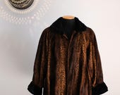 80s Fendi 365 women 39 s faux fur cheetah coat