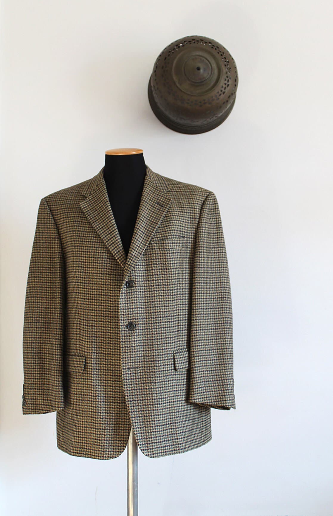 80s Vintage Burberry Wool Coat - Etsy