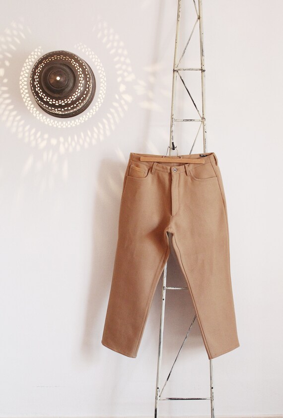 90s Miu Miu men's wool trousers