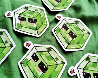 Minecraft Slime Etsy Minecraft Slime Etsy