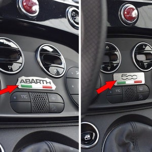 Funda para llave de coche con mando a distancia con 3 botones, combo de  entrada, botón blanco y negro, para Fiat 500 Panda Punto Bravo