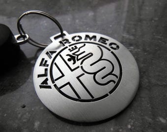 Alfa Romeo Schlüsselanhänger Keyring Spider Montreal Giulia Giulietta MiTo 4C