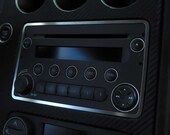 ALFA ROMEO 159 Brera Spider Radio Console Cover quality crafted custom stainless steel dash dashboard trim kits car accessories