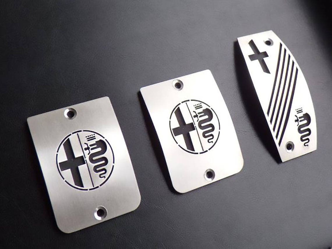 ALFA ROMEO GIULIETTA Pedals and Footrest Quality Crafted Etsy