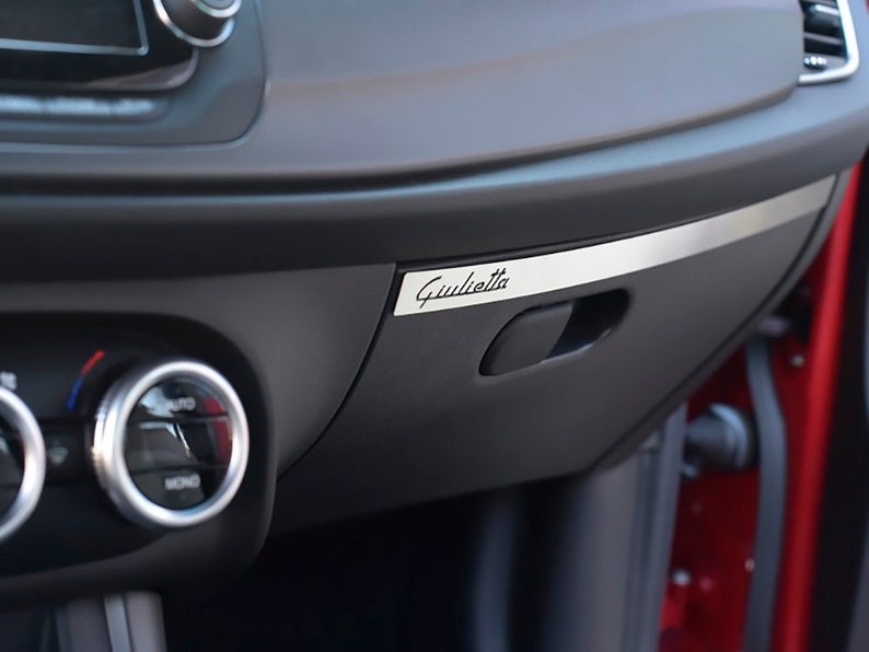Alfa Romeo GIULIETTA Glove Box Cover 1pc Stainless Steel Etsy