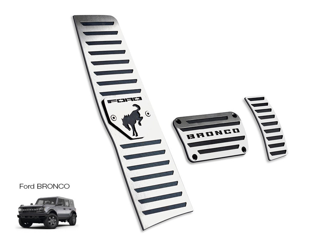 Ford BRONCO Pedals and Footrest 2/4-door Big Bend Black Diamond Outer