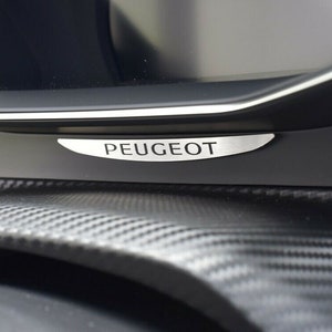 For Peugeot 2008 II 2019-2023 side door trim molding 4 pieces stainless  steel ch