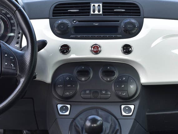 FIAT 500 ventana controles cubierta calidad hecha a mano juegos de