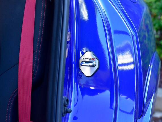 Civic Emblem 4-door kit Stainless Steel Plate Interior Decor Trim Kit Accessories Civic IX and Type R IV FK2 Door Lock Protective Covers With Emblem Civic Emblem 4-door kit Stainless Steel Plate Interior Decor Trim Kit Accessories Civic IX and Type R IV FK2 Door Lock Protective Covers With Emblem