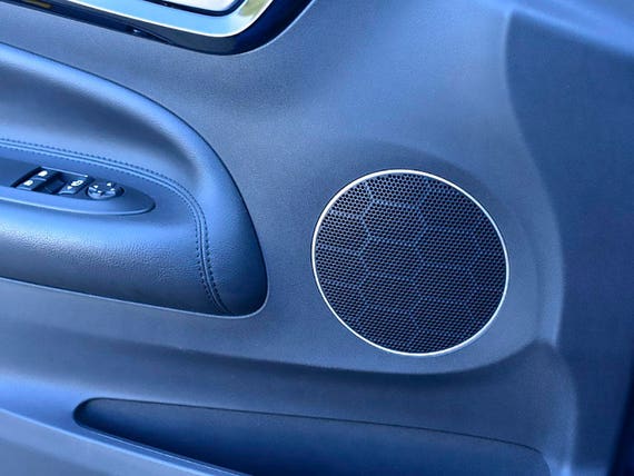 DS3 DS 3 CITROEN Speaker Cover Quality Steel Interior Car Decor Decoration  Dash Dasboard Trim Ring Decal Kit Set Custom Accessories -  Norway