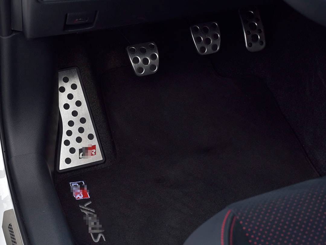 Footrest for GR Yaris 1pc Steel Pad Dead Rest Pedal Car Upgrade Tuning