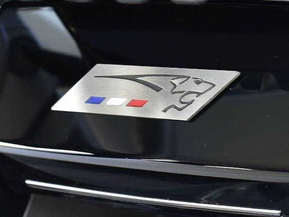 Buy Peugeot 208 II 2008 II Custom Badge 1pc Stainless Steel