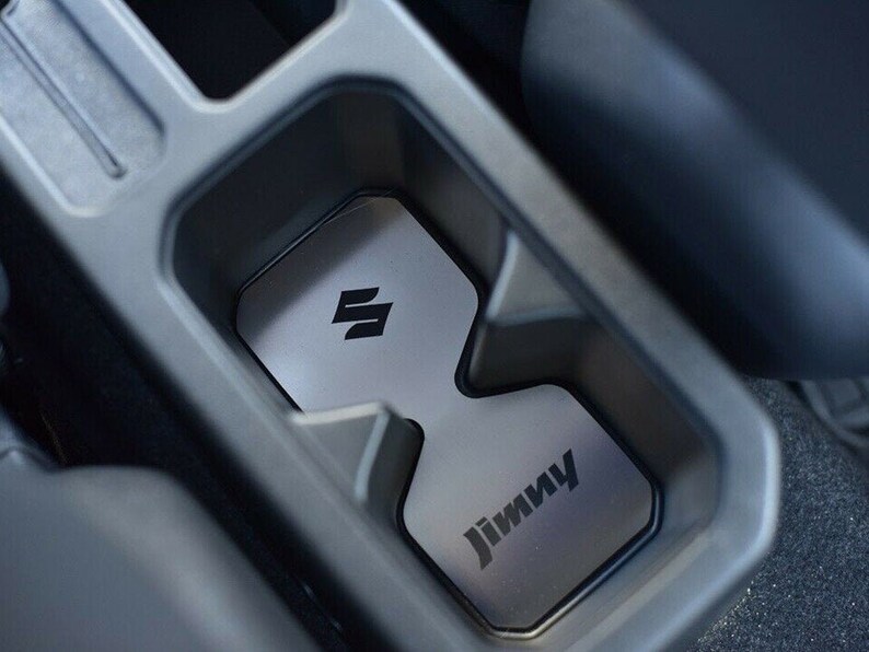 Suzuki JIMNY Cup Holder Cover 1pc Stainless Steel Frame Etsy UK