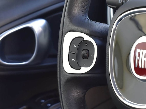 FIAT 500L 500 L Steering Wheel Controls Cover / kit di finiture e accessori  personalizzati in acciaio inossidabile per la tua auto -  Italia