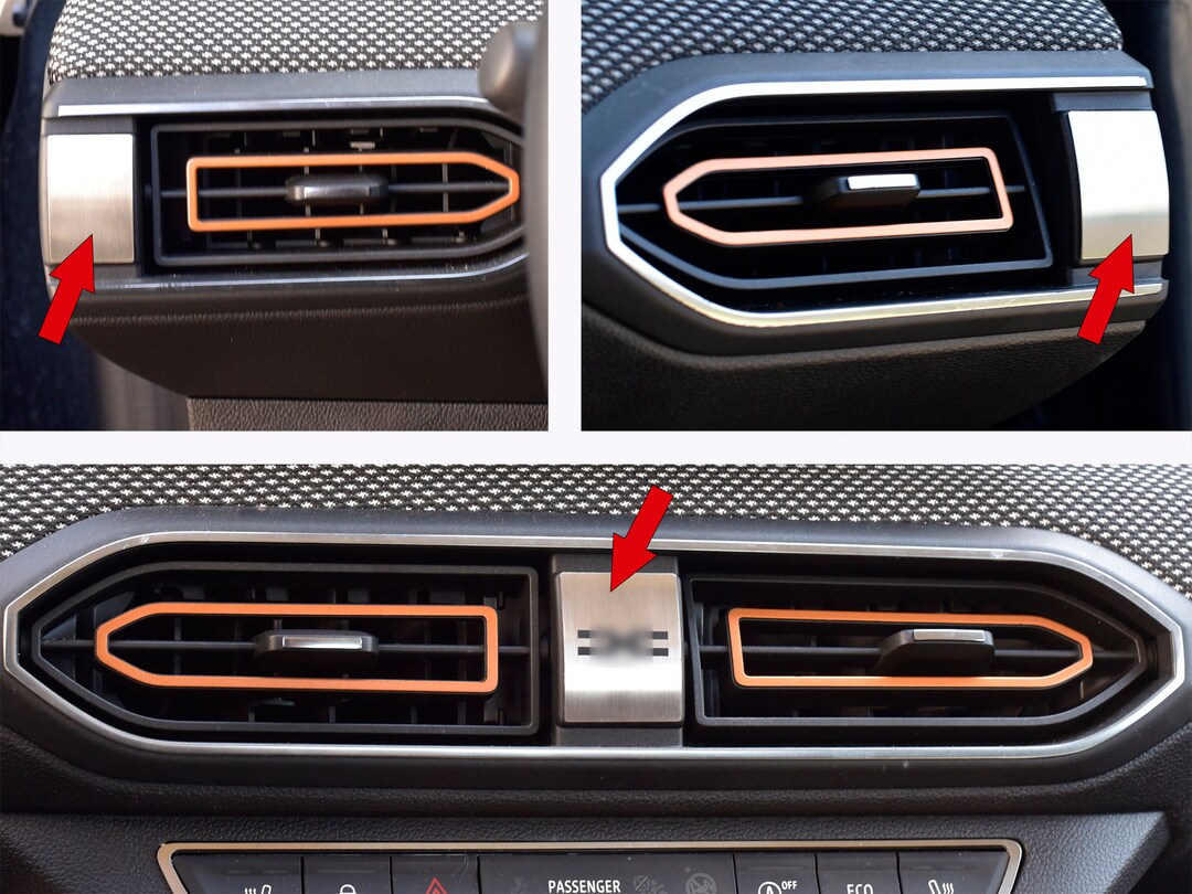 AutoCOVR Edelstahl-Abdeckungen Für Dacia Duster II - 4-teiliges Set