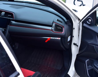 Synth Carbon Fiber Civic X Interior Trim 2016 