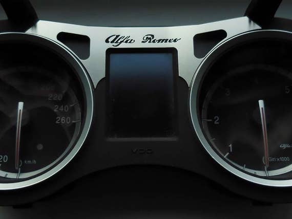 ALFA ROMEO 159 Brera Spider Tachometer Check Control Cover Quality Crafted  Custom Stainless Steel Dash Dashboard Trim Kits Car Accessories -   Israel