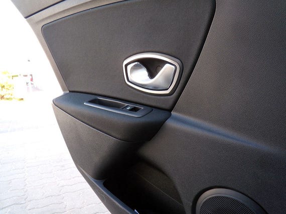 RENAULT MEGANE III 3 Tür Griff Cover hochwertig verarbeiteter  benutzerdefinierten Edelstahl Schuss Dashboard trim Kits und Zubehör für  Ihr Auto - .de