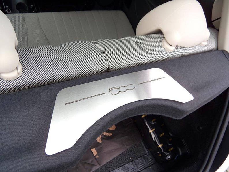 FIAT 500 Parcel Shelf Cover Quality Crafted Custom Stainless Etsy