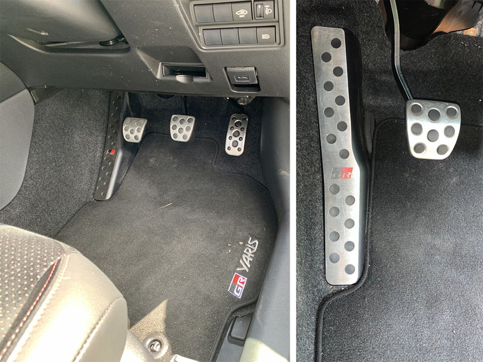 Footrest for RHD GR Yaris 1pc Steel Pad Dead Rest Pedal Car Etsy