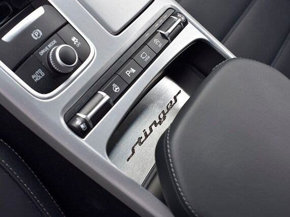 1 Pieza Emblema Placa Inox Metal Cepillado Interior Decoraci/ón Personalizados Hechos a Medida Tuning Cubierta De Acero para 2018 DUSTER 2 II