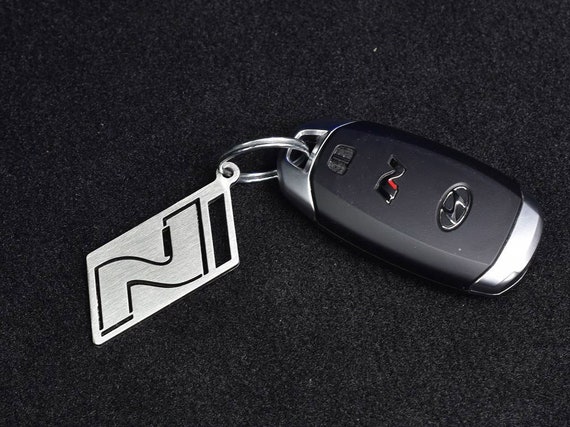 Für Hyundai Schlüsselgehäuse, Schlüsselanhänger-Abdeckung mit goldenem  Schlüsselanhänger, passend für Hyundai Fe Palisade Kona Elantra GT Veloster