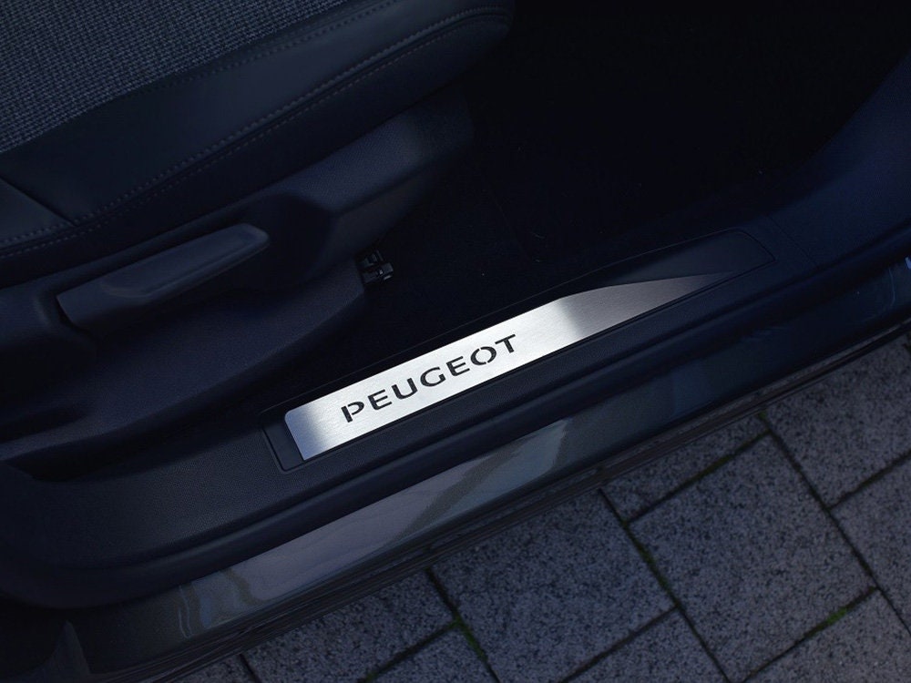 For Peugeot 208 508 2008 3008 door frame protection door sills stainless  steel
