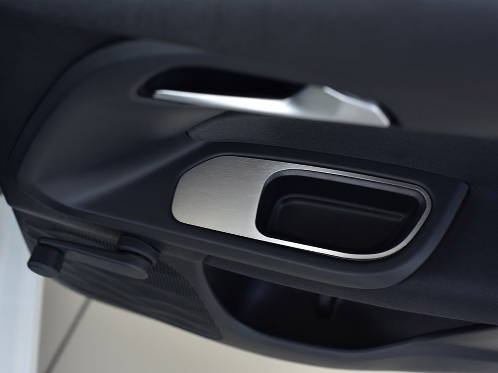 FIAT TIPO 2015 Door Control Panel Cover 4pcs Steel Interior Trim Dash  Tuning Accessories Cross Pop Easy Lounge 356 S Sport S-design 