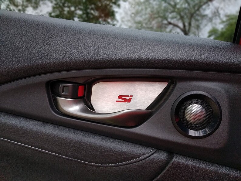 Door Handle Plate Cover for Honda CIVIC X Si 2017 2018 2019 Etsy