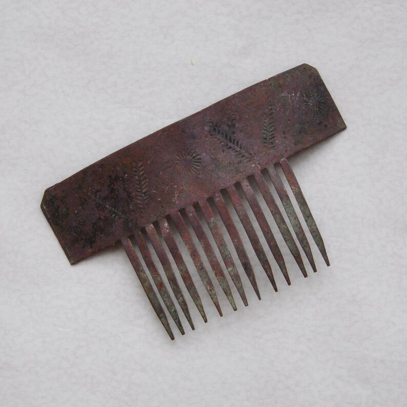 Handmade Accessory Vintage Hair Barrette Vermeil Sterling Silver