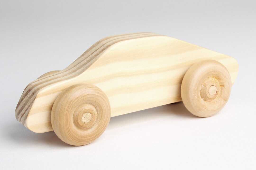 Custom Wood Toy Car optional Police Car Version Etsy