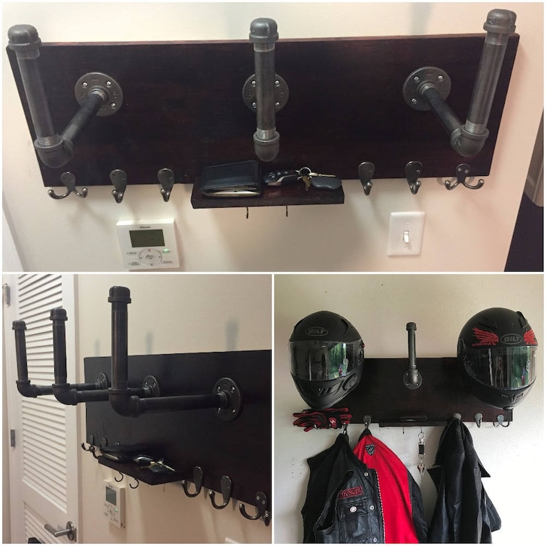 Motorcycle Helmet Rack Scooter Helmet Rack Helmet Holder Etsy