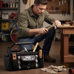 Personalised Tool Bag - Holder - Portable Tool Storage