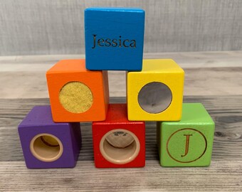 personalised stacking blocks