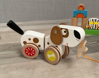 personalised pull along caterpillar