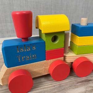 personalised train set
