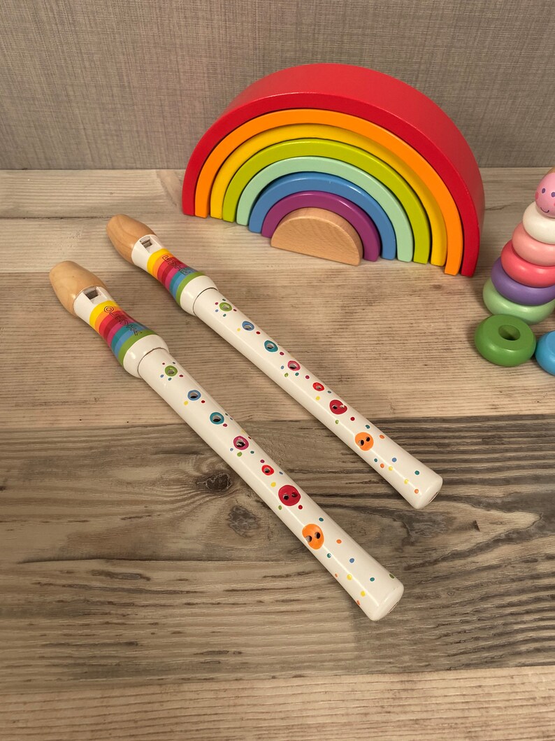 Personalised wooden flute/recorder gift for her/him CE Etsy