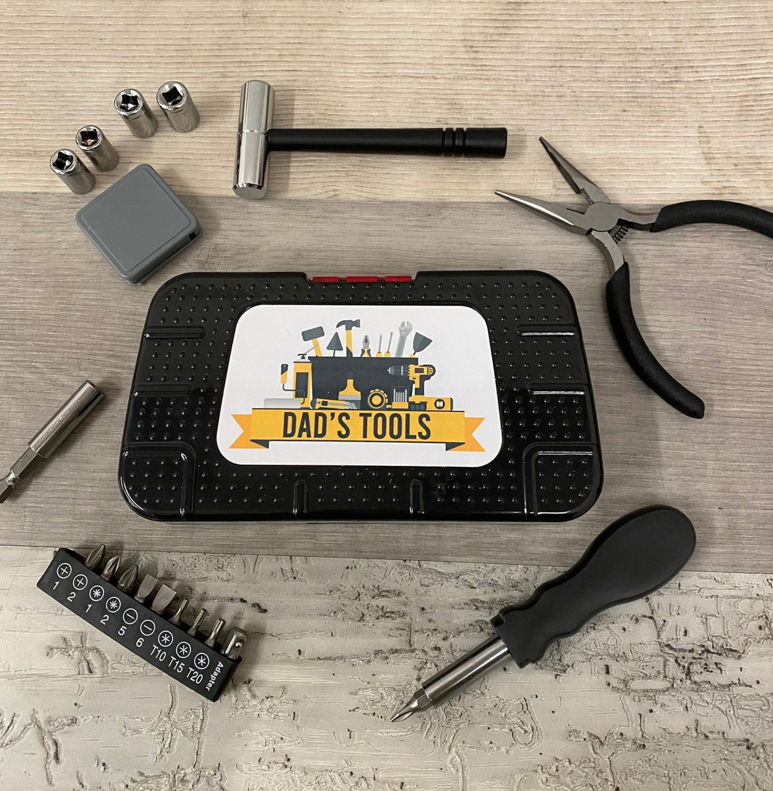 Personalised Tool Box With Tools Fathers Day Gift DIY Etsy