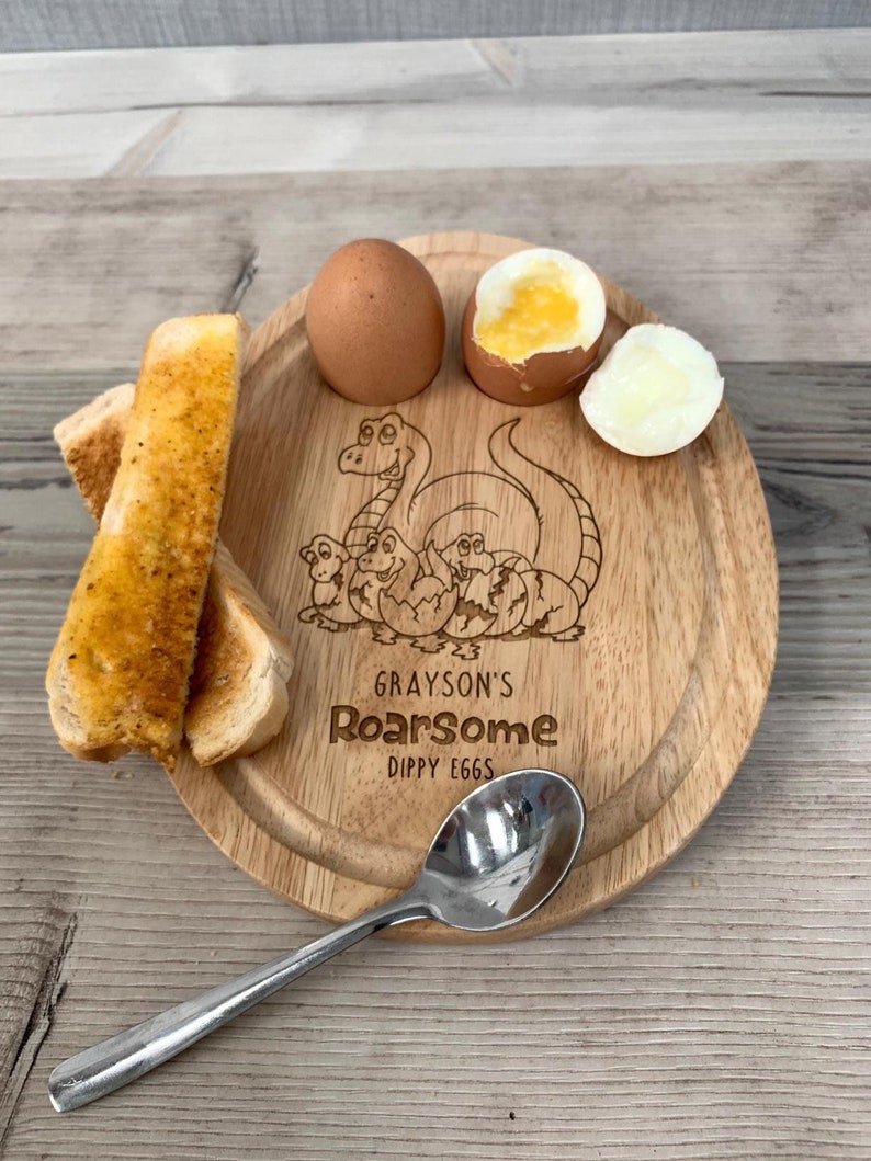 Personalised Wooden Dippy Egg and Soldiers Board Wooden Etsy