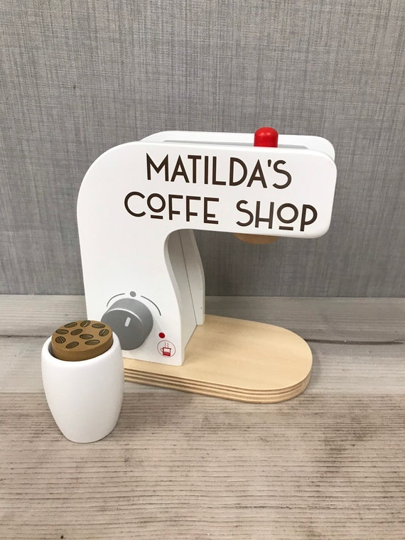 Personalised Coffee Maker Pretend Play 